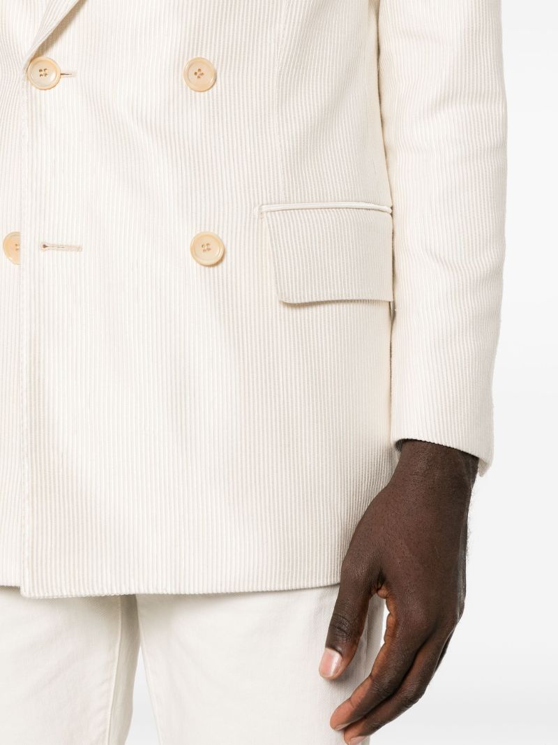 White Cannete Atticus Corduroy Blazer