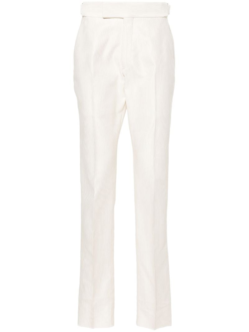 White Cannete Atticus Tailored Trousers