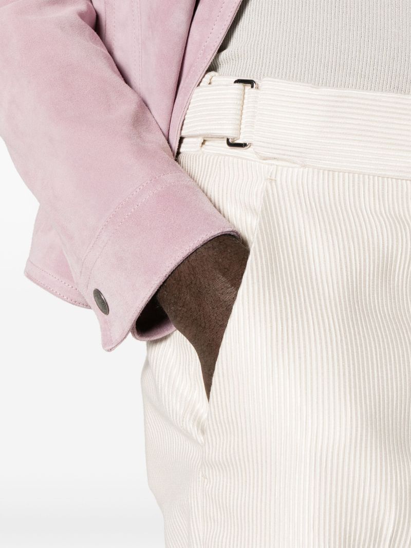 White Cannete Atticus Tailored Trousers