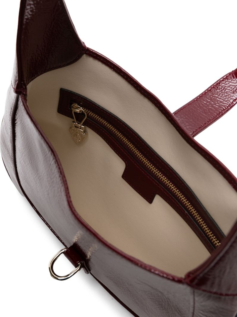 Red Jackie Small Leather Shoulder Bag