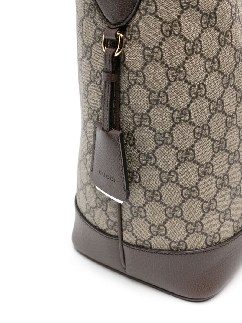 Brown Medium Ophidia Gg Shoulder Bag