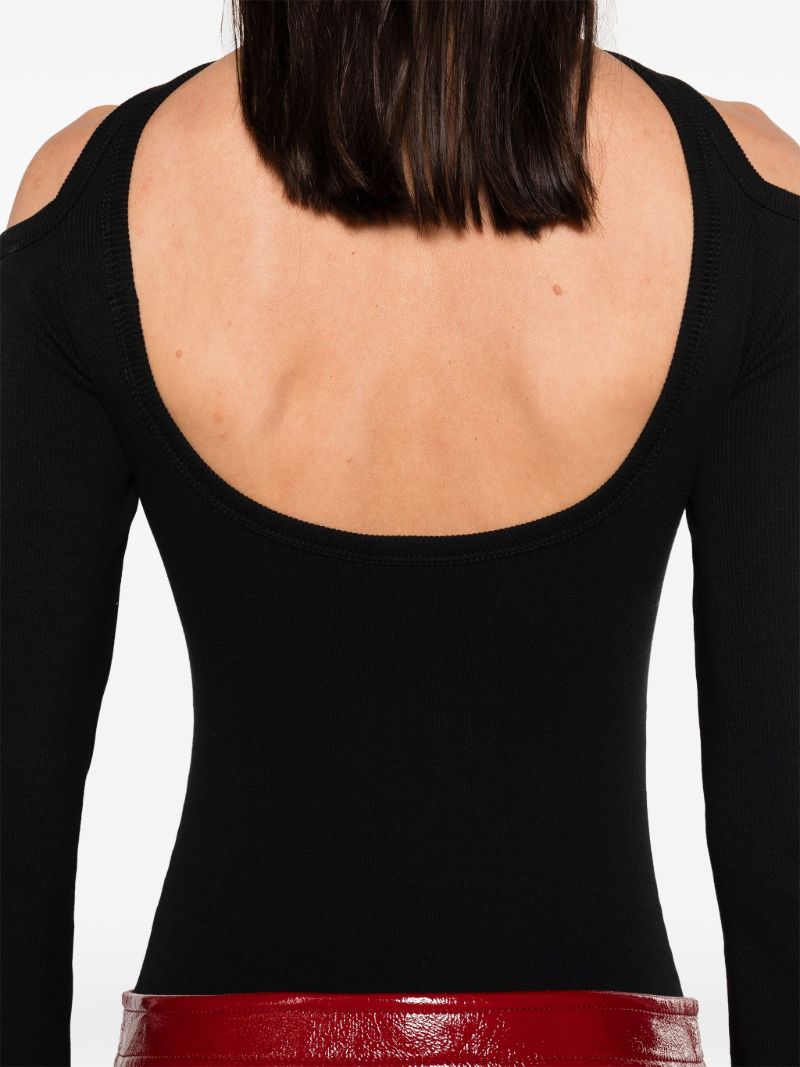 Black Hyperbole 90's Fine-ribbed Bodysuit