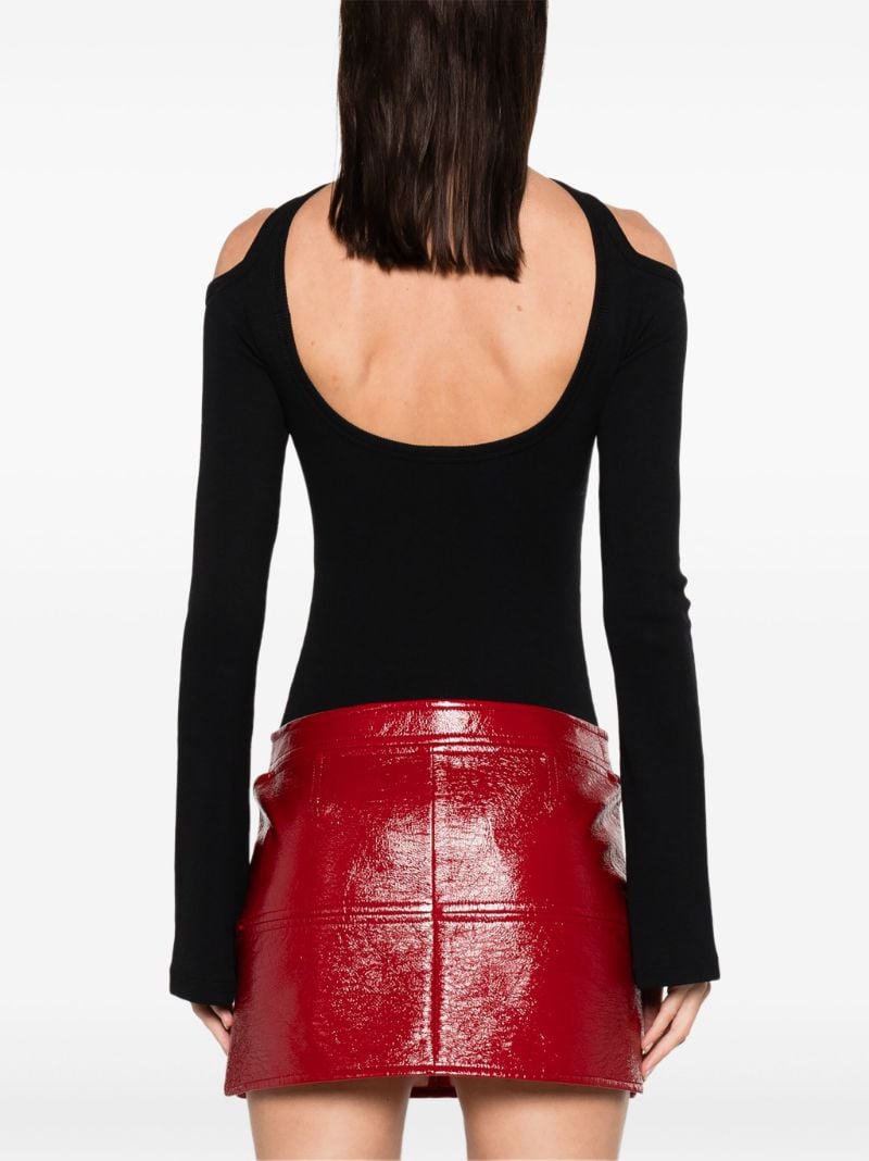 Black Hyperbole 90's Fine-ribbed Bodysuit