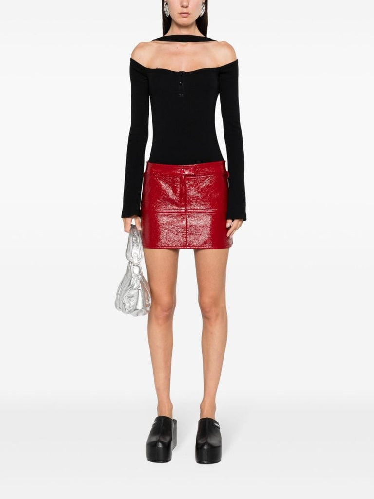 Black Hyperbole 90's Fine-ribbed Bodysuit