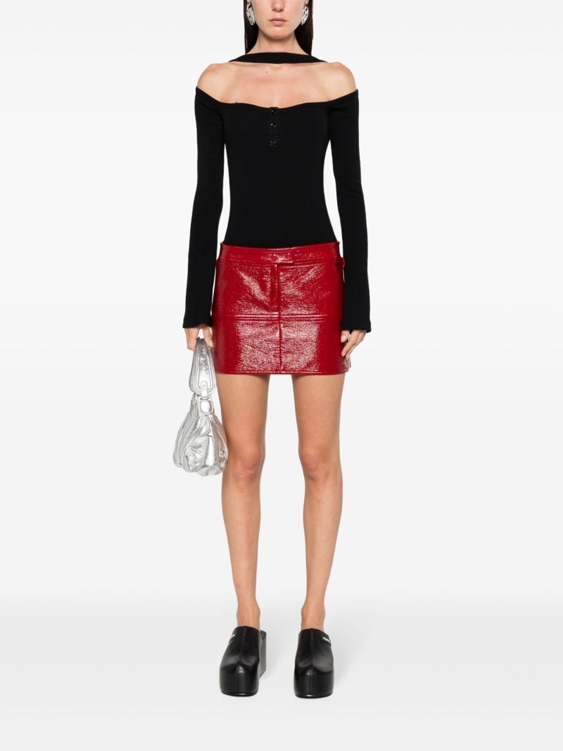 Black Hyperbole 90's Fine-ribbed Bodysuit