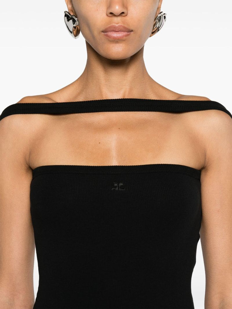 Black Hyperbole 90's Ribbed Dress