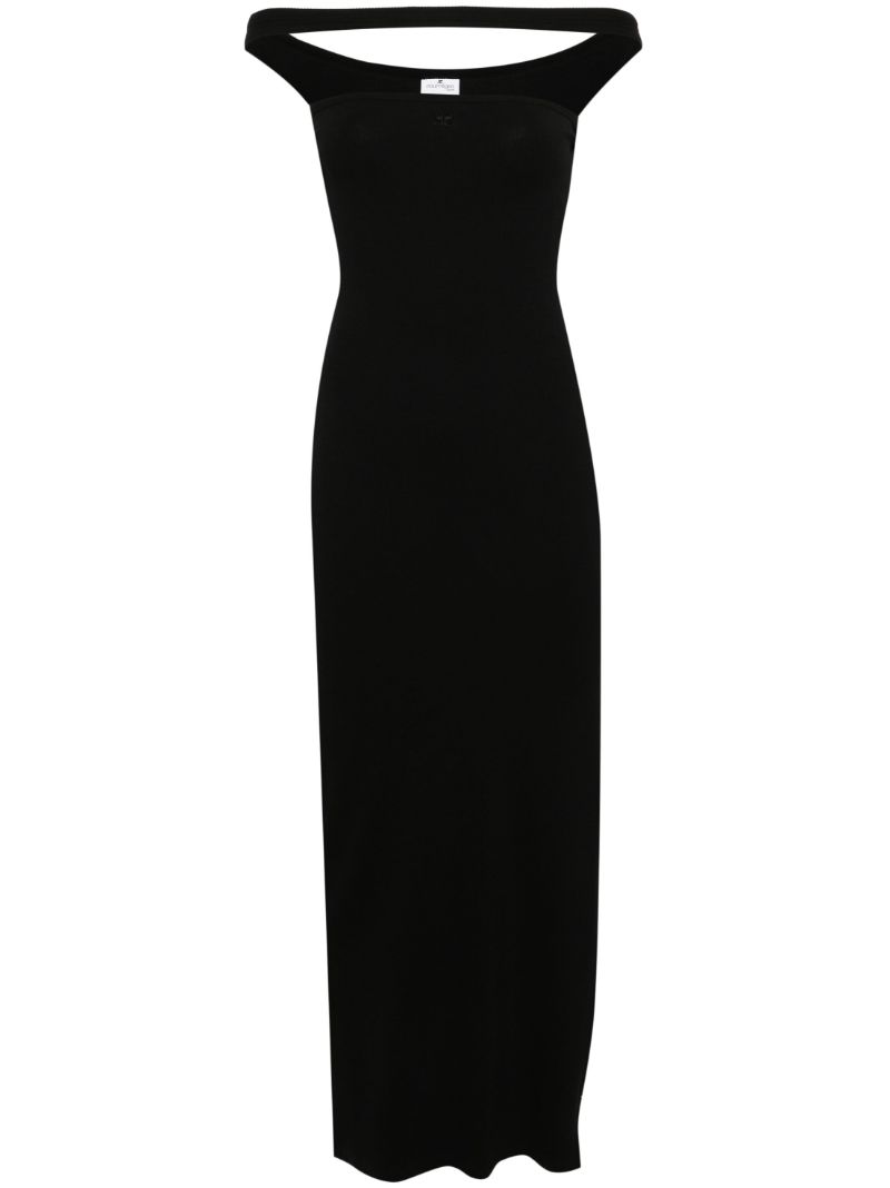 Black Hyperbole 90's Ribbed Dress