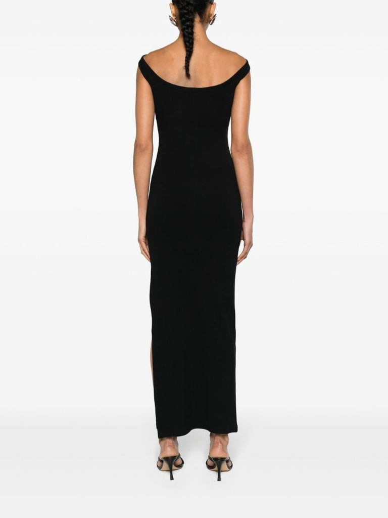 Black Hyperbole 90's Ribbed Dress