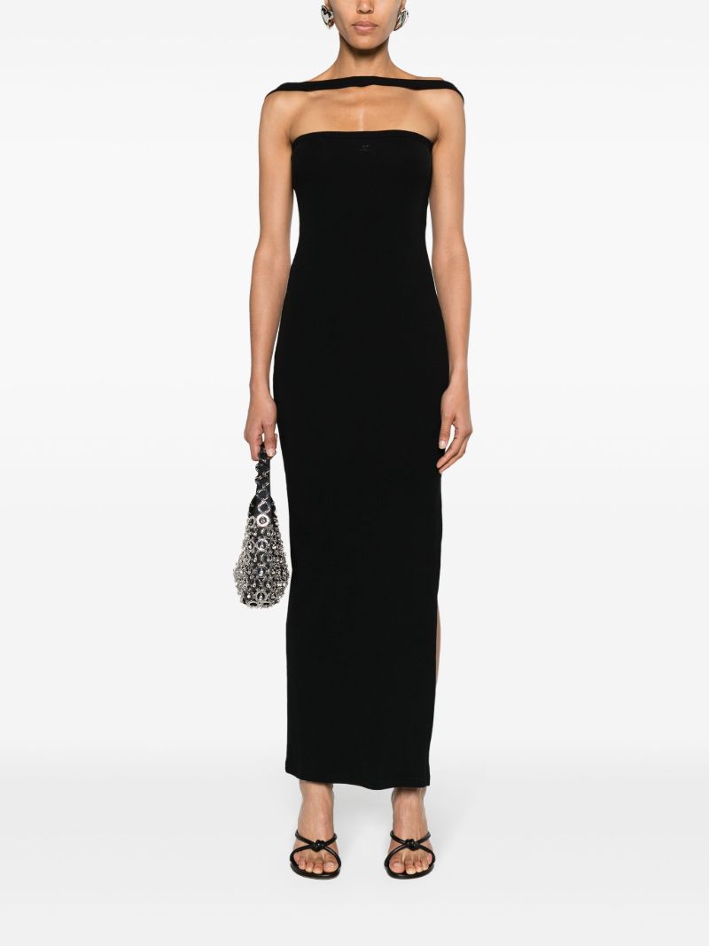 Black Hyperbole 90's Ribbed Dress