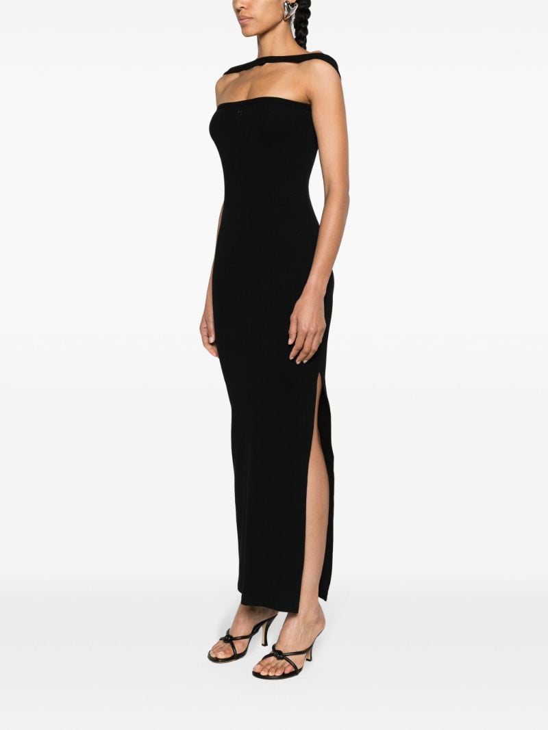 Black Hyperbole 90's Ribbed Dress