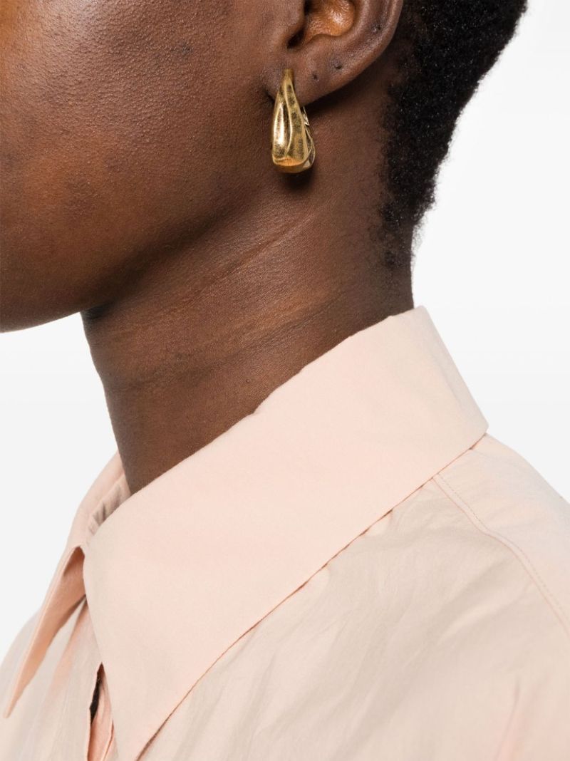Gold-tone the Small Olivia Hoop Earrings