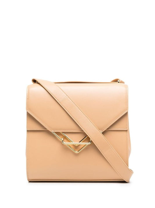 Neutral the Clip Leather Shoulder Bag