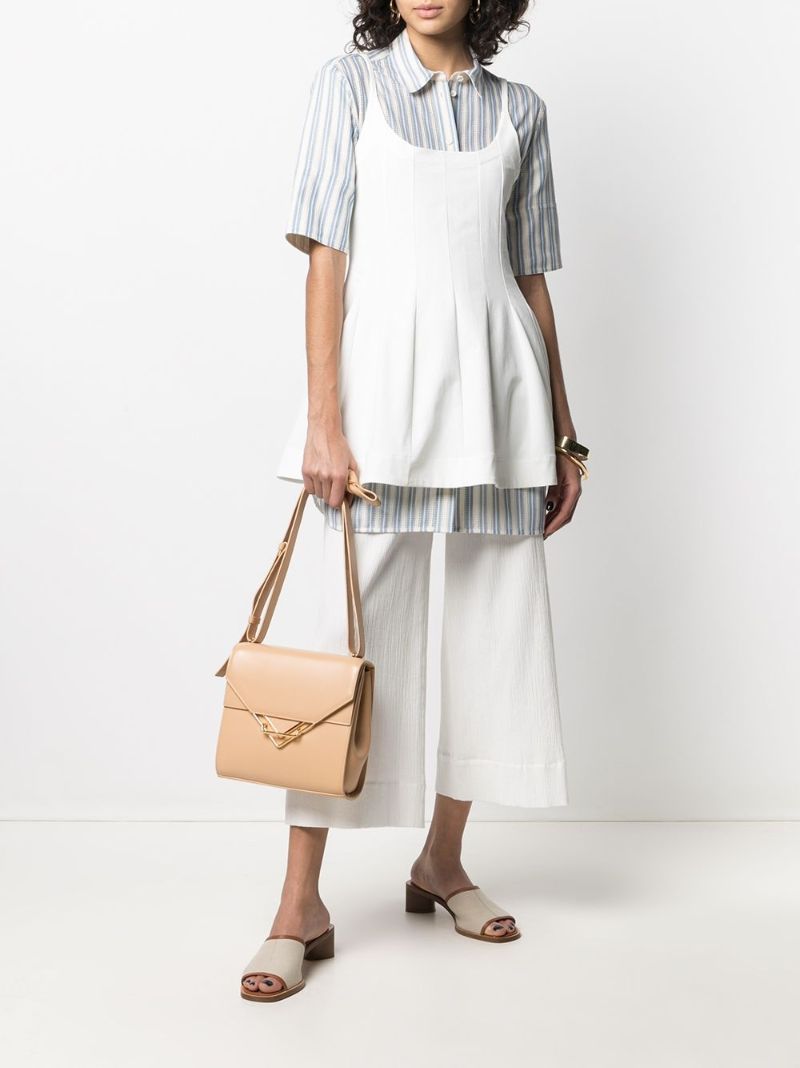 Neutral the Clip Leather Shoulder Bag
