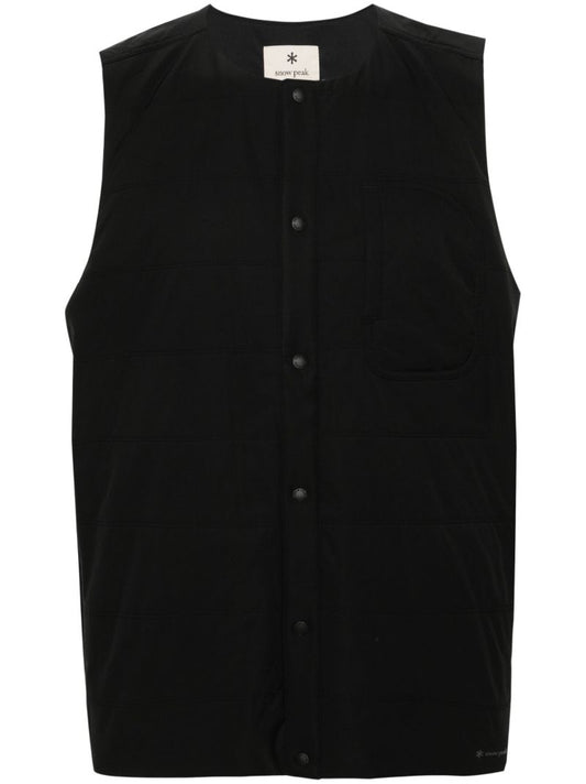 Black Flexible Insulated Gilet