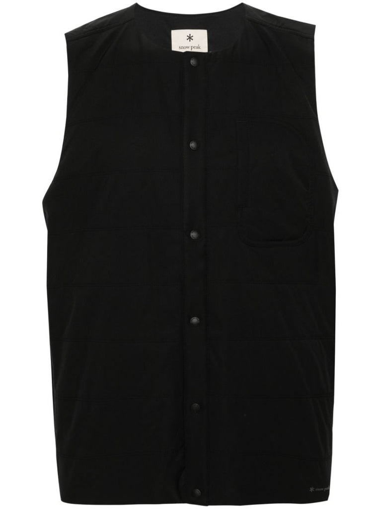 Black Flexible Insulated Gilet