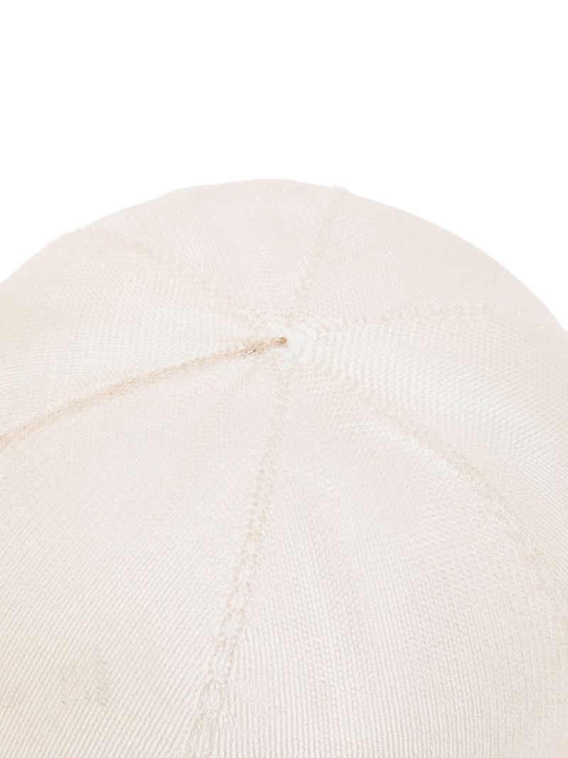 Neutral Indo Striped Bucket Hat