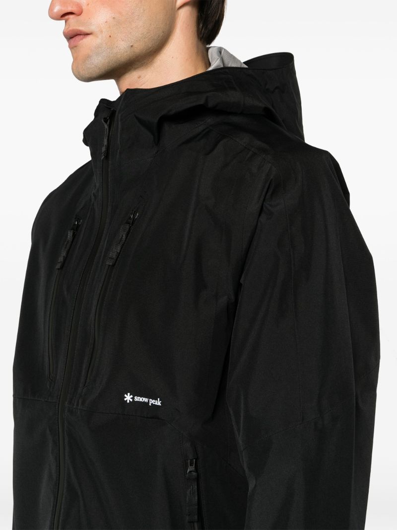 Black Gore-tex Hooded Jacket