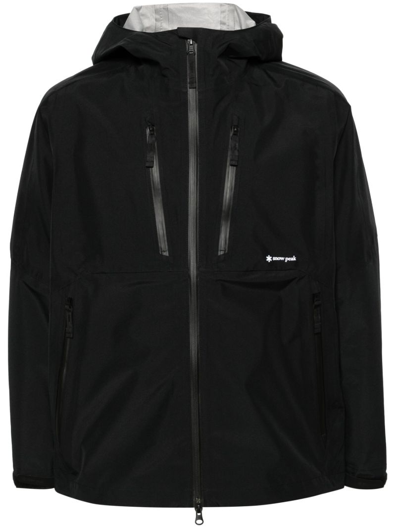 Black Gore-tex Hooded Jacket