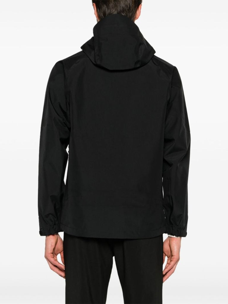 Black Gore-tex Hooded Jacket