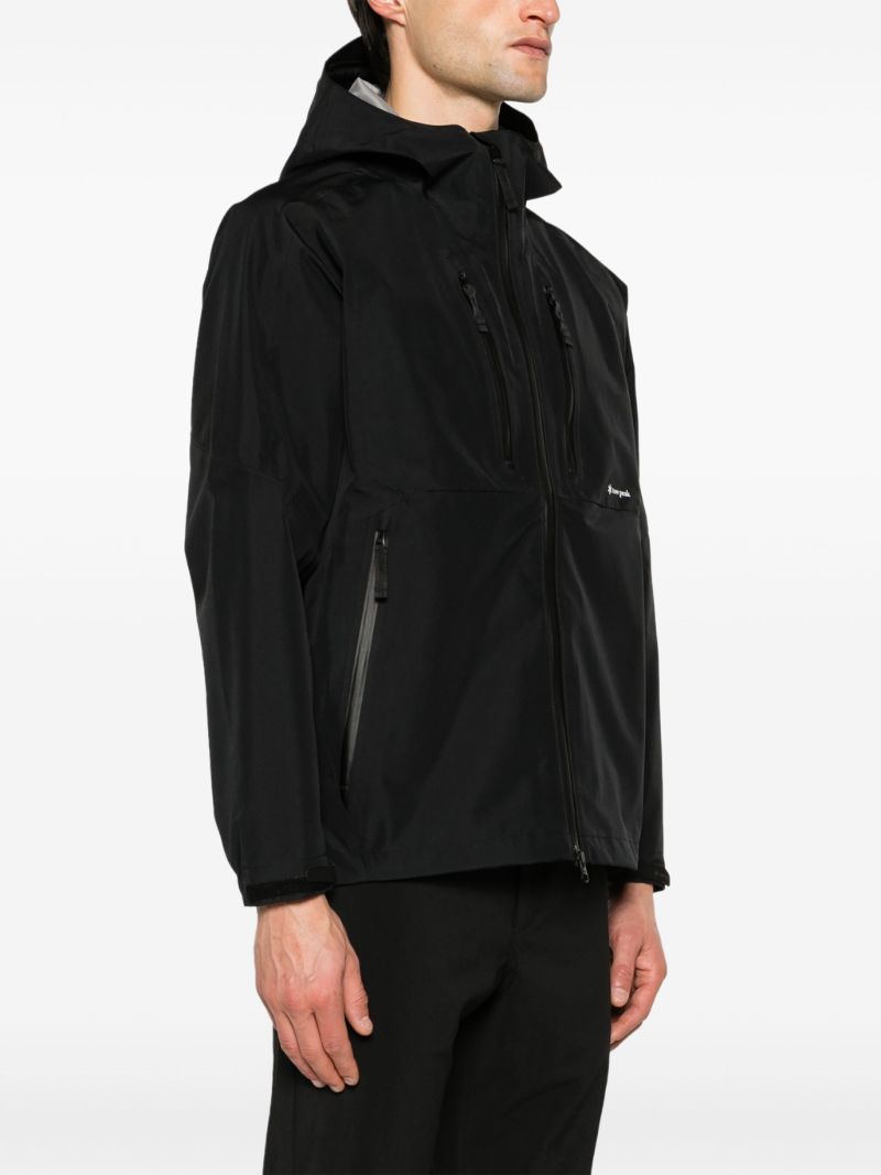 Black Gore-tex Hooded Jacket
