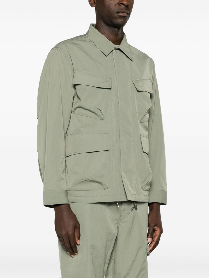 Green Takibi Shirt Jacket