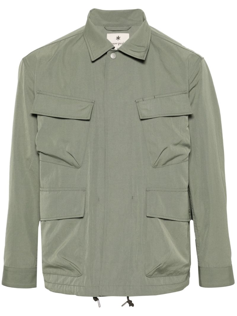 Green Takibi Shirt Jacket
