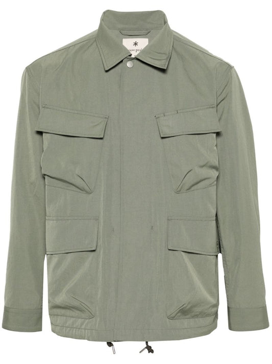 Green Takibi Shirt Jacket
