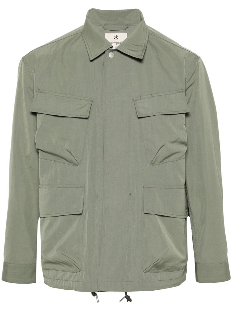 Green Takibi Shirt Jacket