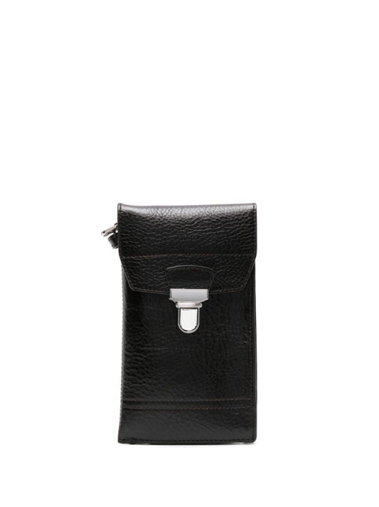 Brown Gear Leather Mini Bag