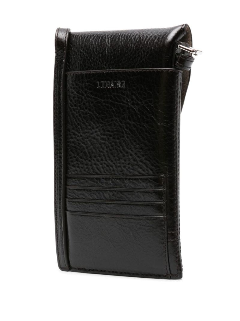 Brown Gear Leather Mini Bag