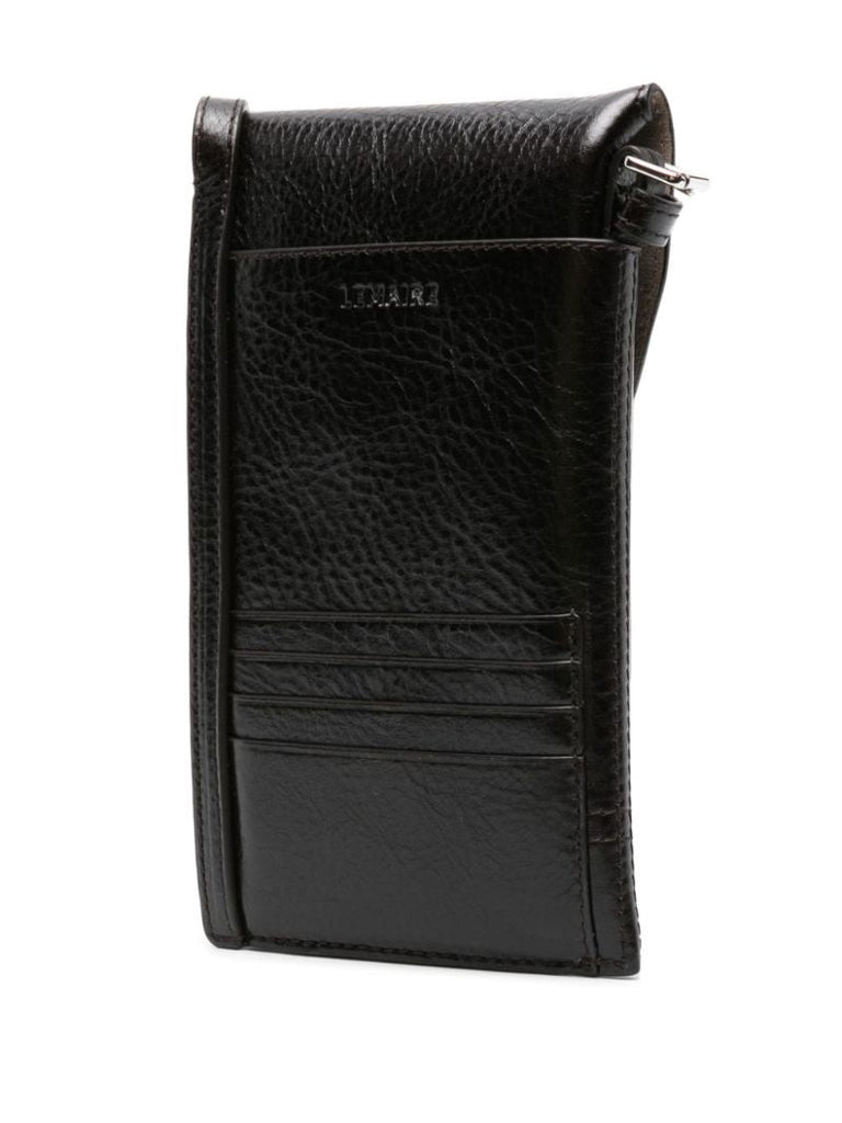 Brown Gear Leather Mini Bag