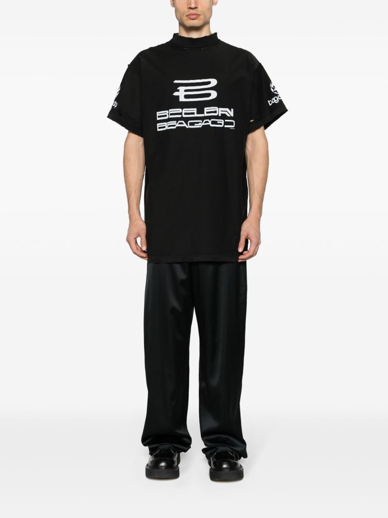 Black Ai-generated Cotton T-shirt