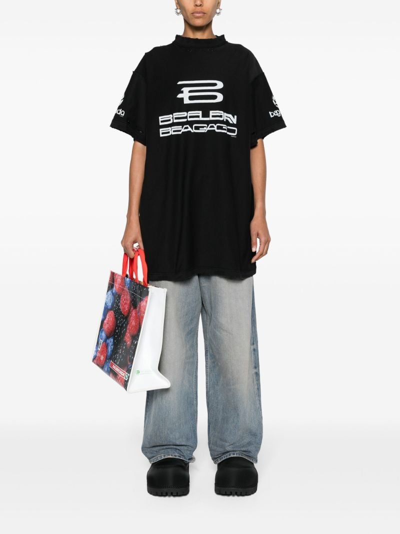 Black Ai-generated Cotton T-shirt