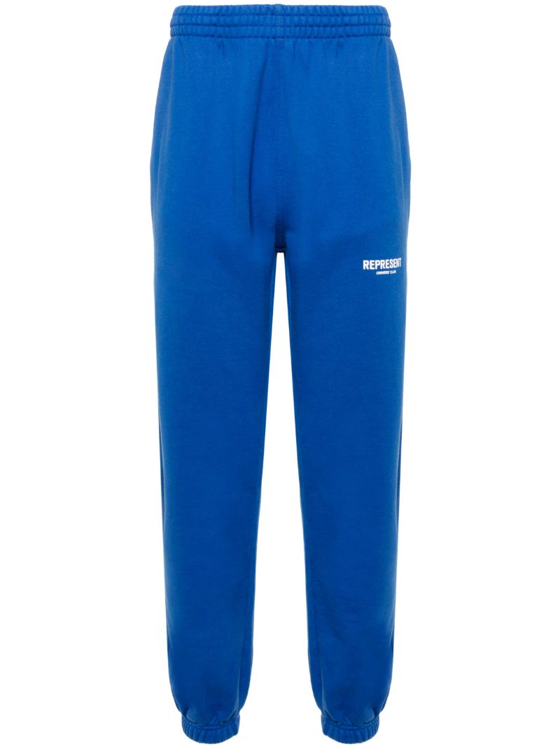 Blue Owners Club Cotton Sweatpants