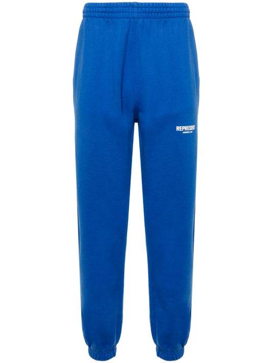 Blue Owners Club Cotton Sweatpants