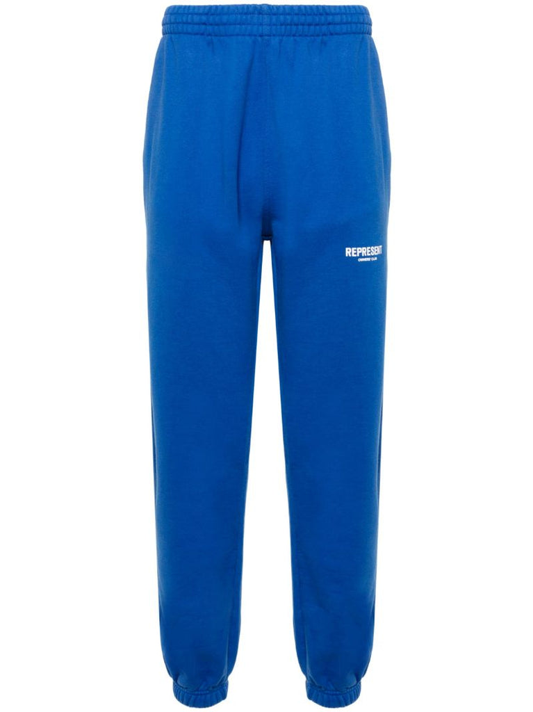 Blue Owners Club Cotton Sweatpants