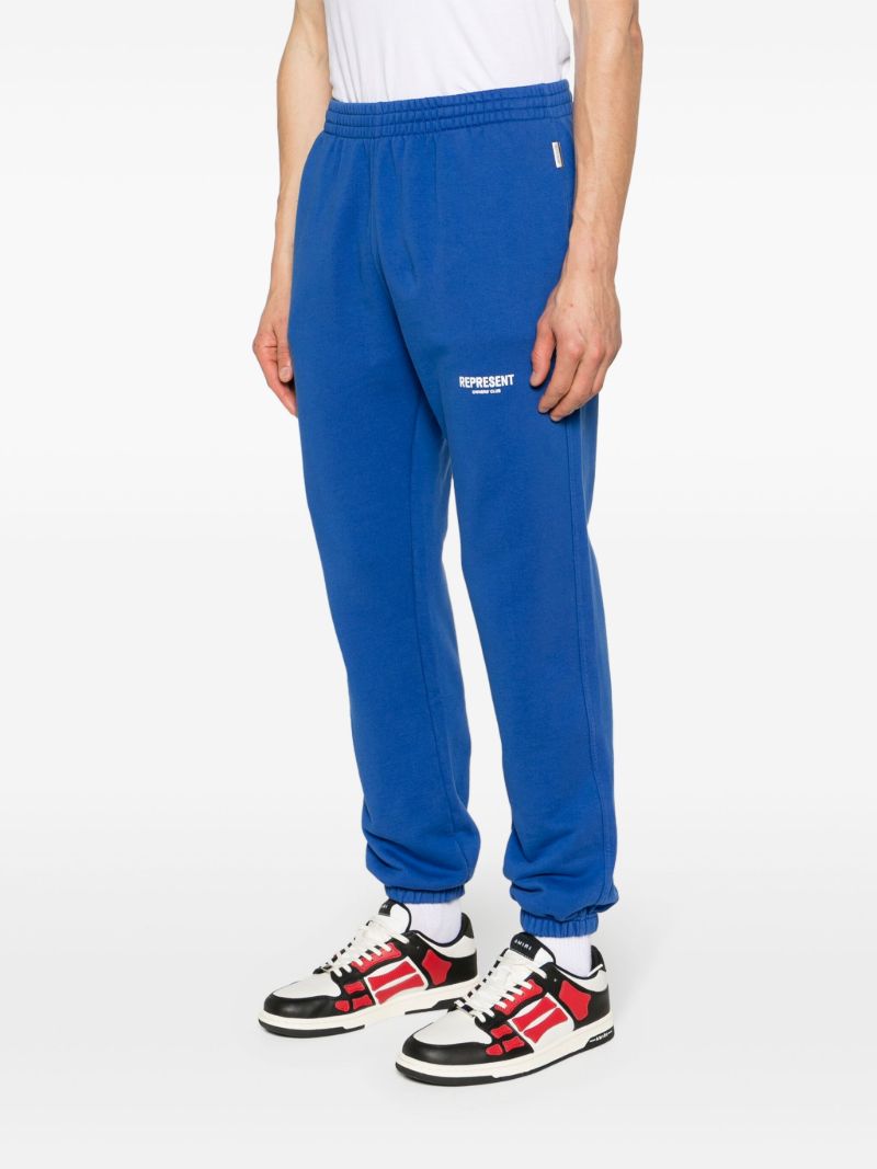 Blue Owners Club Cotton Sweatpants
