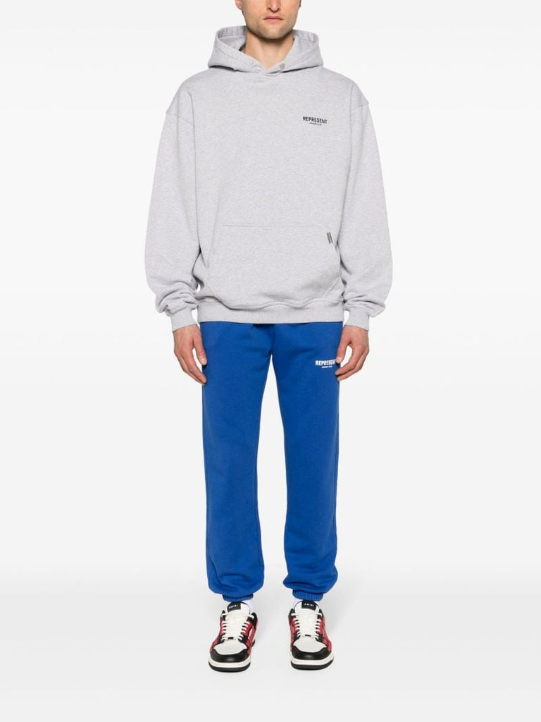 Blue Owners Club Cotton Sweatpants