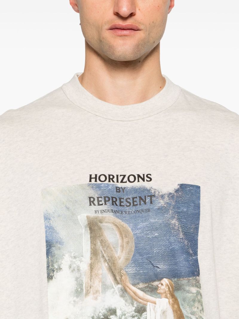 White Higher Thruth Cotton T-shirt