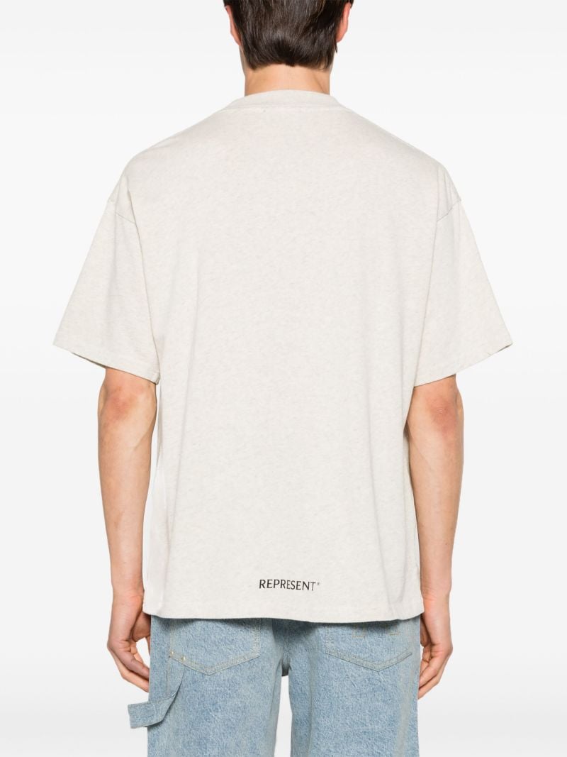 White Higher Thruth Cotton T-shirt