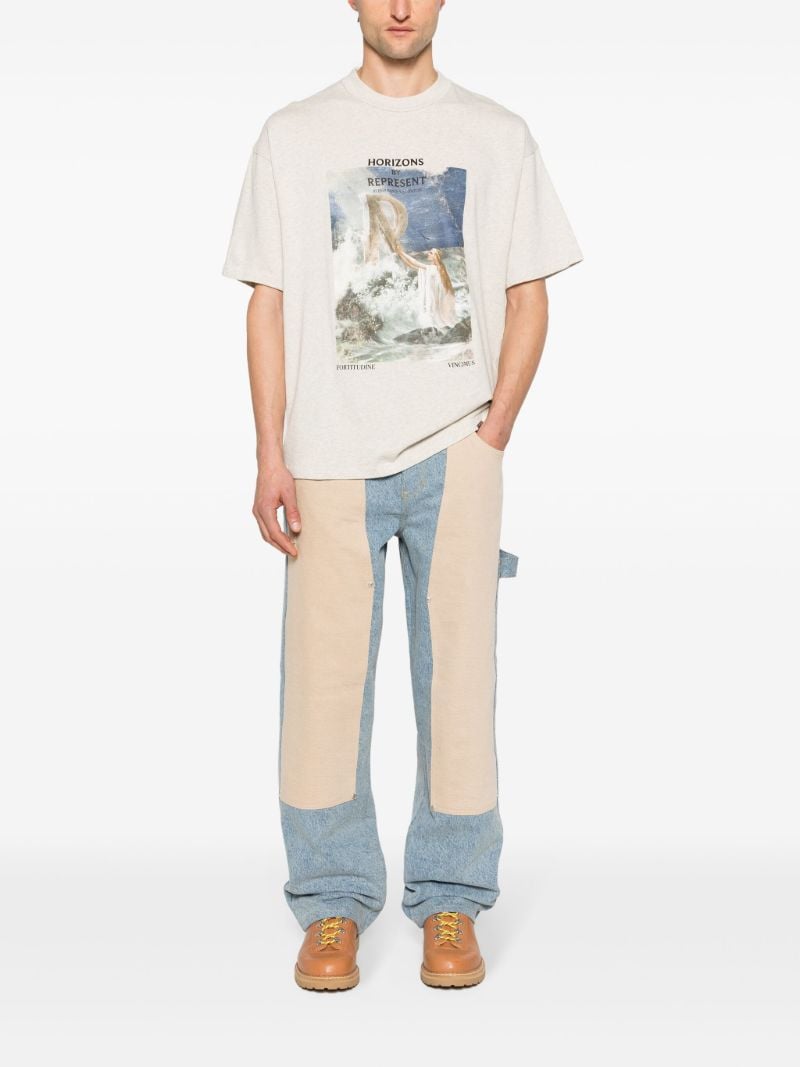 White Higher Thruth Cotton T-shirt