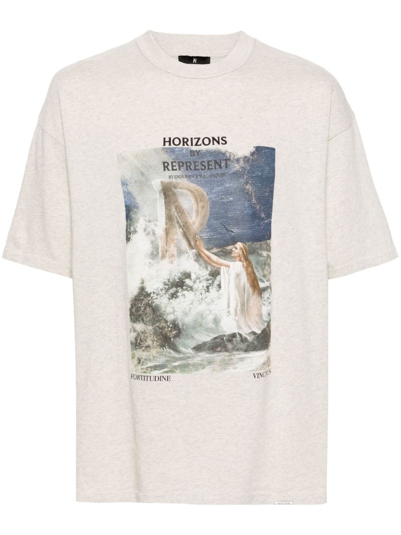 White Higher Thruth Cotton T-shirt