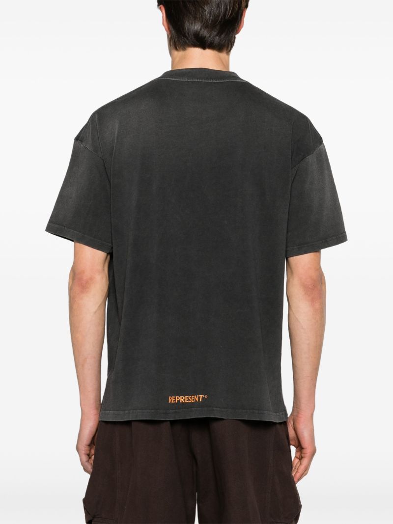 Black Higher Truth Graphic-print T-shirt