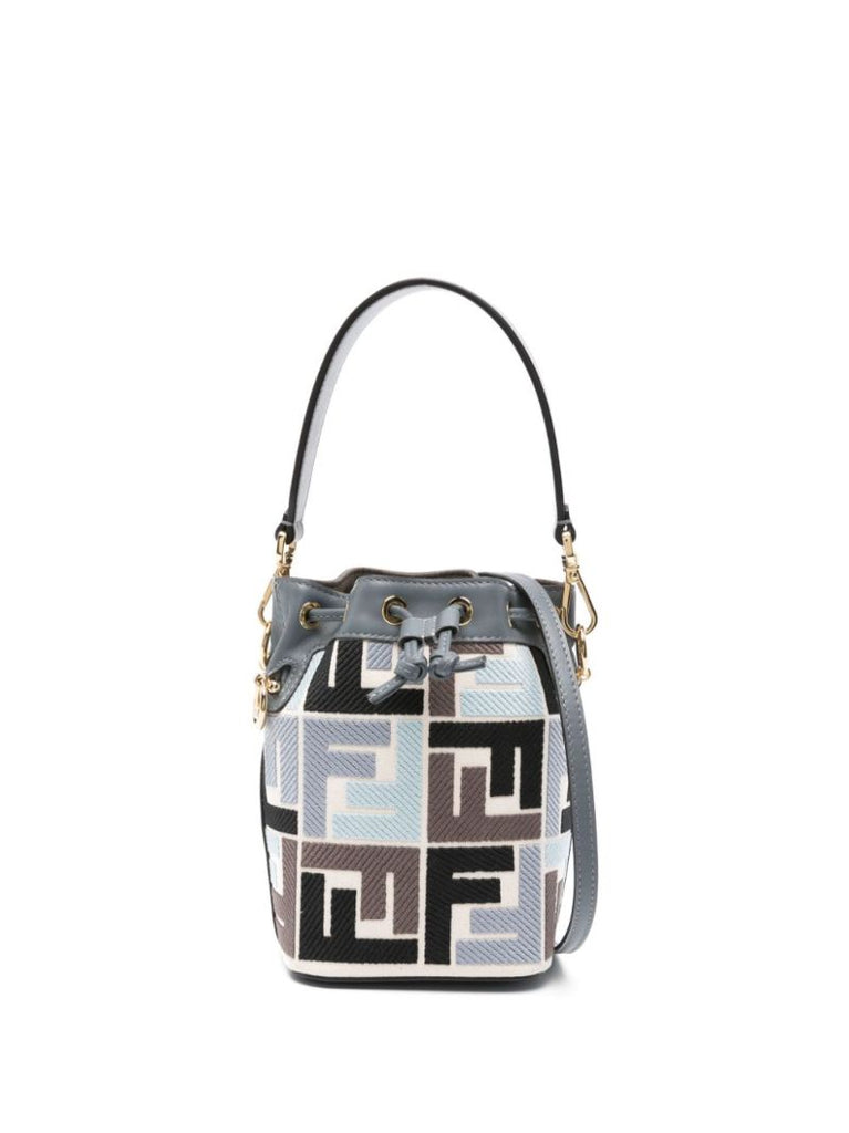 Grey Mon Tresor Ff Bucket Bag