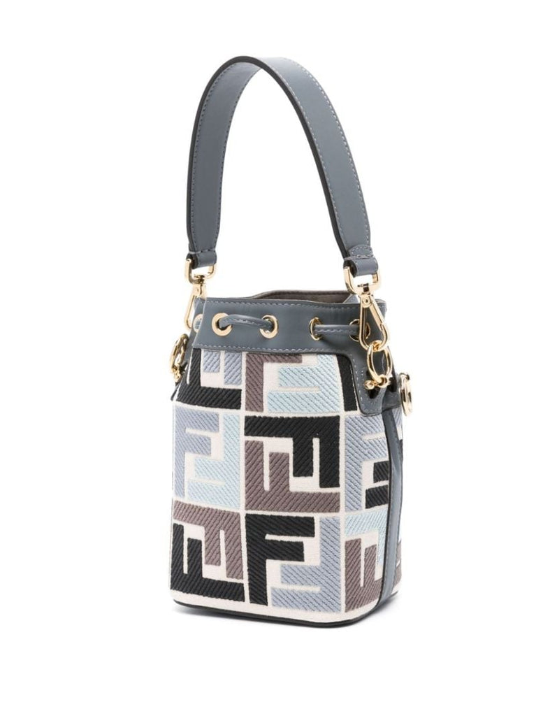 Grey Mon Tresor Ff Bucket Bag