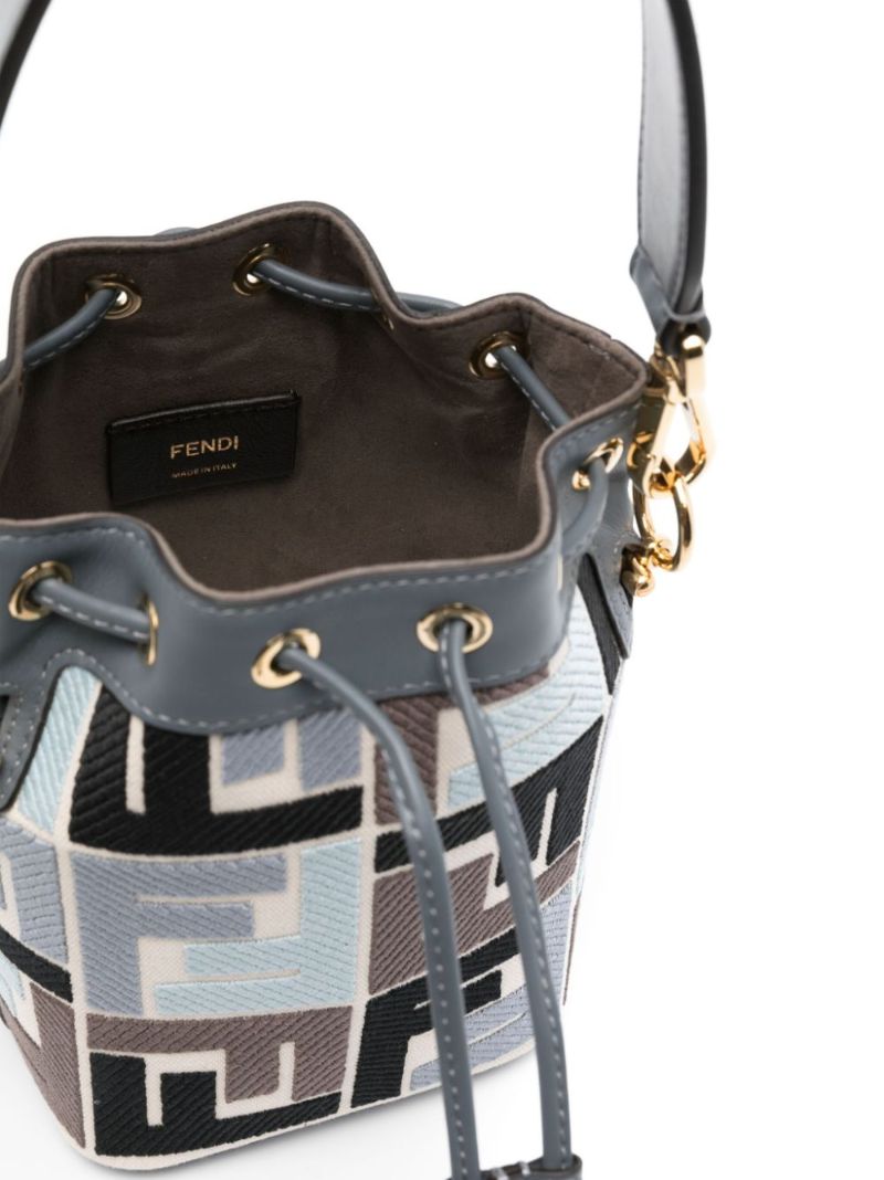 Grey Mon Tresor Ff Bucket Bag