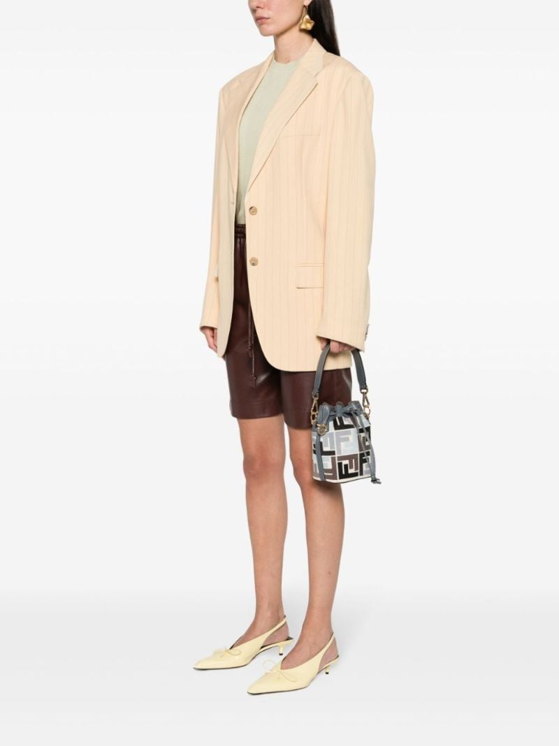 Grey Mon Tresor Ff Bucket Bag