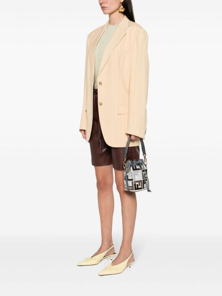 Grey Mon Tresor Ff Bucket Bag