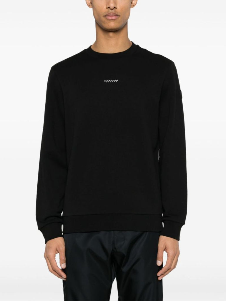 Black Logo-print Sweatshirt