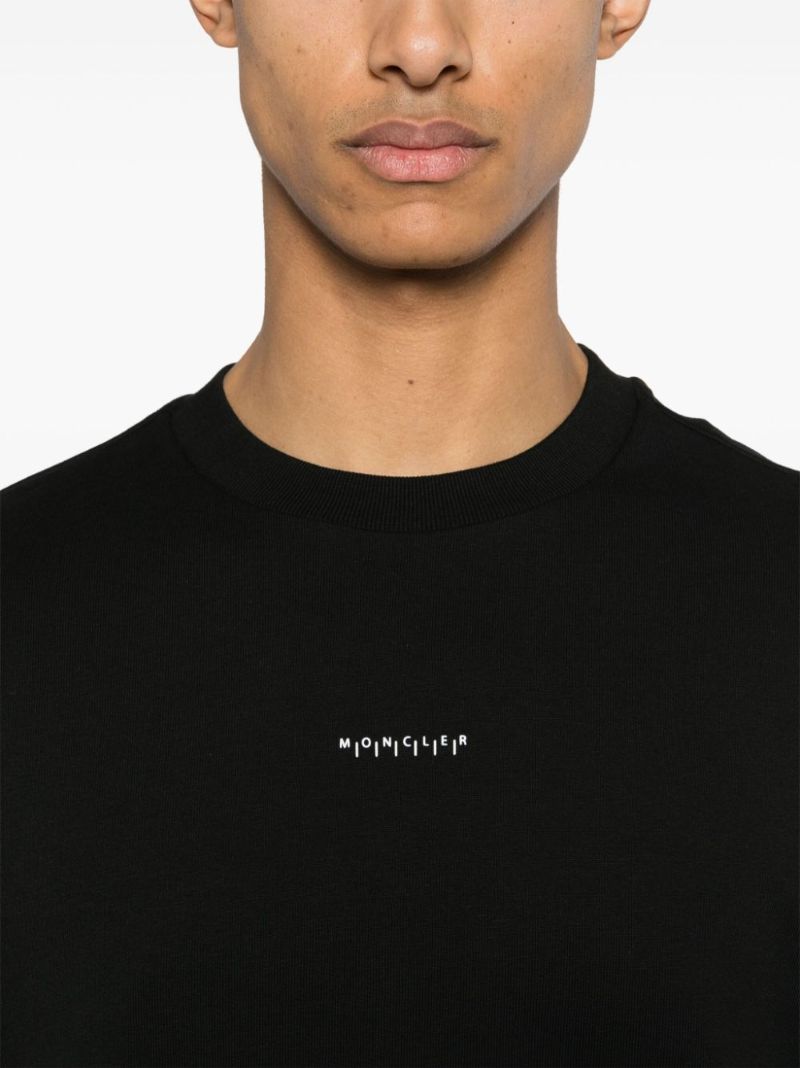 Black Logo-print Sweatshirt
